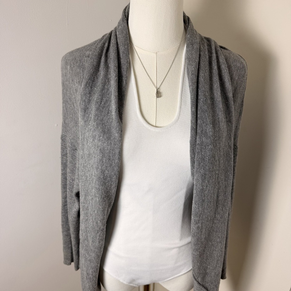 Eileen Fisher Women's Small Knit Cardigan Wool, Silk, Nylon Blend